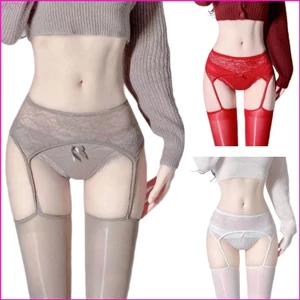Vic Nữ Sheer Quần Ren Garter Đùi Vớ Treo Quần