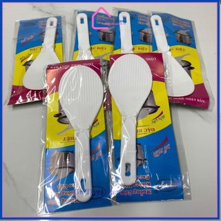Combo 5 Muôi, Vá xới cơm nhựa việt nhật chống dính, muôi /vá xới cơm nhám chịu nhiệt - Phương Trang