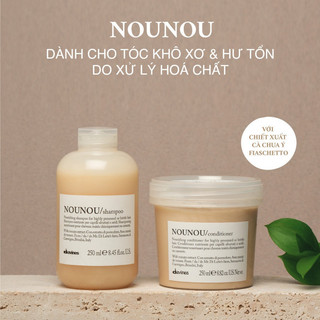 Dầu xả phục hồi tóc hư tổn Nounou Davines Conditioner 250ml ( New 2024 ) [ TN ]