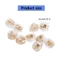 Yoo 10x Silicone Bông Tai Mặt Sau Bông Tai Vàng 18k Miếng Đệm Thay Thế Nấm Backstops