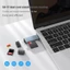 Đầu đọc thẻ SDTF btsg USB 3 0 với thiết kế hai khe cắm và tính năng OTG loại C để sử dụng di động tiện lợi