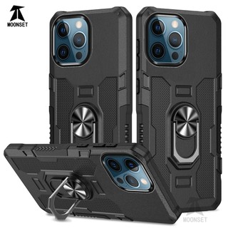 Dành Cho iphone 12 Pro Max / 11 Pro Max Ốp điện thoại PC Cứng Mặt Sau Mềm TPU Edge Bảo Vệ Camera Vòng Giá Đỡ Chân Đế Chống Sốc Mỏng Bao