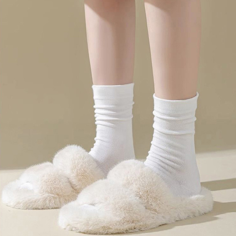 Tất thun nam nữ kiểu dáng đơn giản chống hôi chân