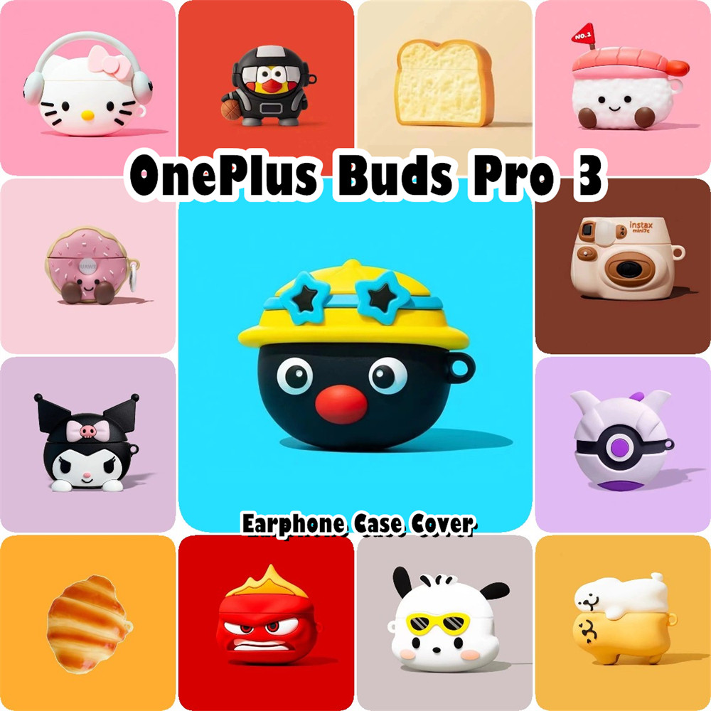 [Ngôi sao tương lai] Dành cho Ốp lưng OnePlus Buds Pro 3 Vỏ tai nghe silicon mềm hoạt hình chống rơi NO.1