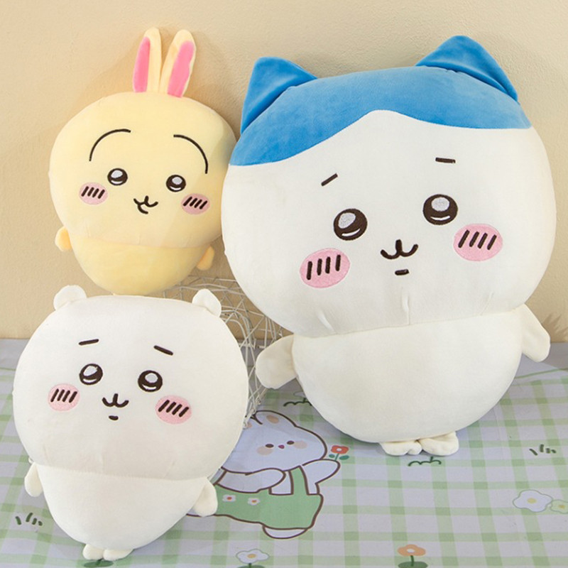Chiikawa Sang Trọng Đồ Chơi 10-30CM Mềm Chiikawa Sang Trọng PP Cotton Búp Bê Gối Trang Trí Nhà Sofa Đệm Đồ Trang Trí