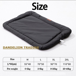 [DANDELION] Giường cho chó Thảm ngủ chống thấm nước chống thấm nước có thể giặt được cho thú cưng Thảm cho chó Giường mèo Miếng lót chó Tổ thú cưng