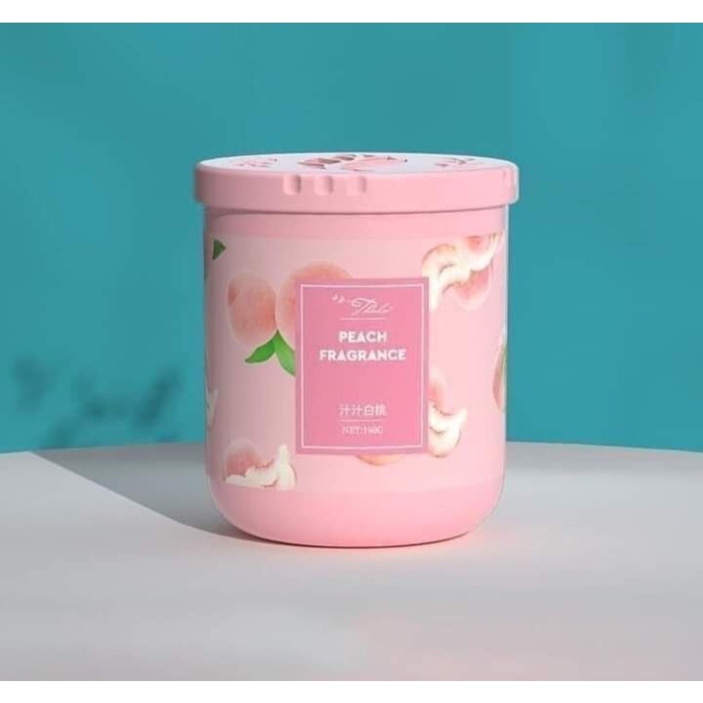 Sáp thơm phòng khử mùi phòng ngủ nhà vệ sinh toilet ô tô với 4 mùi hương tự nhiên 190g
