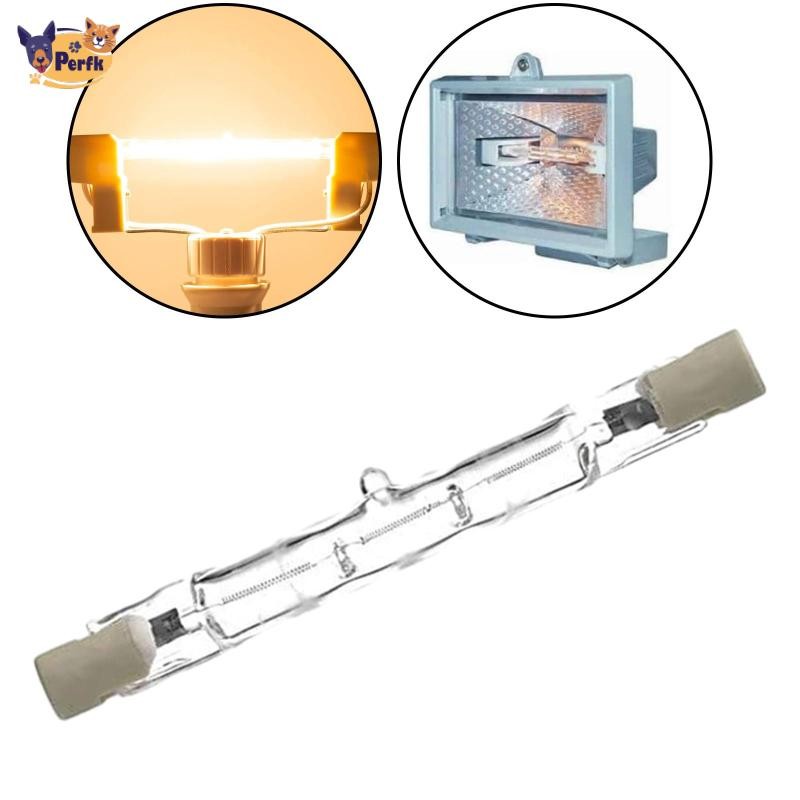 Bóng đèn tuyến tính Halogen Góc chùm tia 360 độ 2800K Đèn pha tiết kiệm năng lượng Ấm áp
