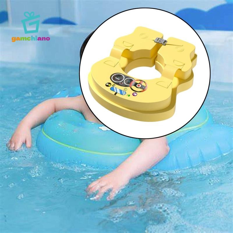 Gamchiano Trẻ Sơ Sinh Bể Bơi Phao Bơi Cho Bé Phao Phao Nước Bể Bơi Tăng Cường Tựa Đầu Bể Bơi Cho Bé Trai Bé Gái Trẻ Em Tập Đi
