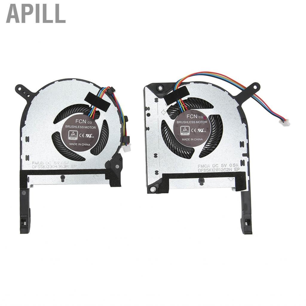 Apill GPU CPU ALUMINUM ALUMINUM CPU cho máy tính xách tay máy tính xách tay (quạt CPU)