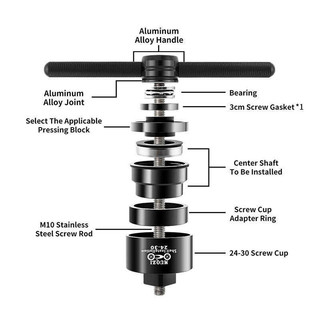Dụng Cụ Ép & Tháo Ổ Trục Xe Đạp BB86 BB30 BB91 BB92 PF30 – Bộ Ép Đa Năng, Lắp Đặt & Tháo Gỡ Trục Dưới