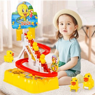 Đồ Chơi Trẻ Em Vịt Vàng Leo Cầu Thang Ngộ Nghĩnh Có Nhạc Và Đèn