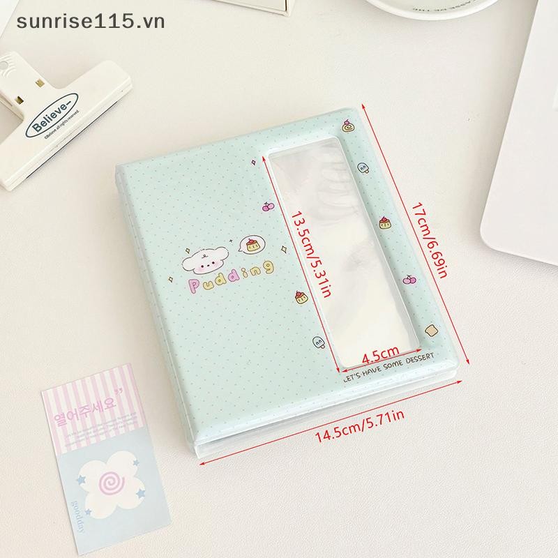 Album Gian Hàng Ảnh Hoạt Hình SRVN Cho 40 Chiếc 2x6 Inch Dải Ảnh Đánh Dấu Trang 20 Chiếc 4x6 4R Giá Đỡ Ảnh Sách Lưu Trữ Thẻ Nhỏ.
