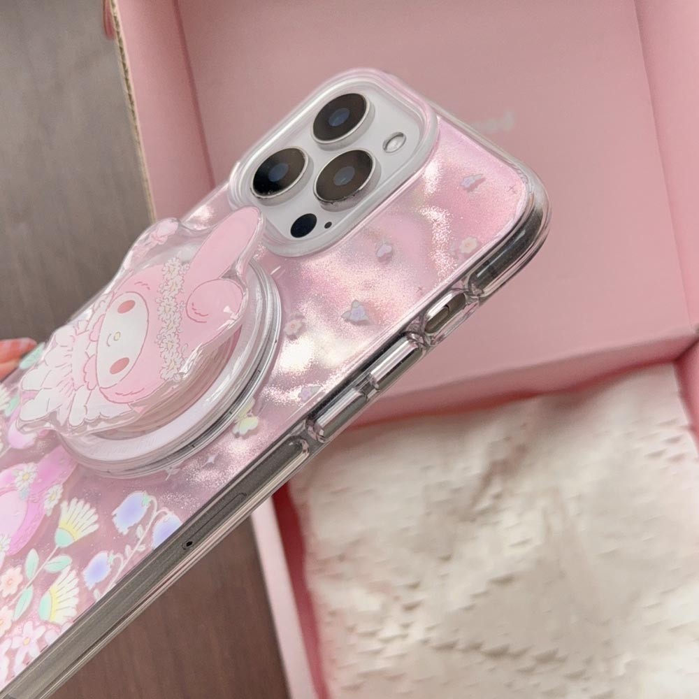 Ốp Lưng Cứng Tương Thích Với iPhone 13 13Pro 13ProMax 14 14Pro 14ProMax 15 15Pro 15ProMax 16 16Pro 16ProMax Ốp Nam Châm Họa Tiết Giai Điệu Hoa Cổ Tích