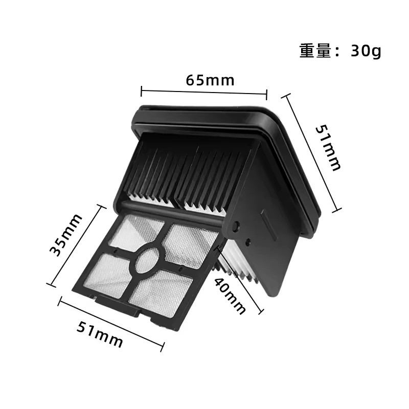 Bàn chải Filer cho Dreame H12 pro / H12 plus / H13 pro plus Mix / M13 BETA Phần bàn chải mềm Con lăn khô ướt Phụ kiện lọc Hepa
