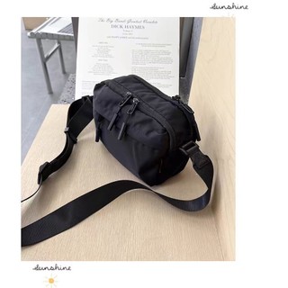 [Nylon Chống Thấm Nước] Túi Messenger Vải Nylon Chống Thấm Nước Nhật Bản Túi Vuông Nhỏ Nhẹ Nam Nữ Túi Điện Thoại Di Động Nhiều Lớp Đơn Giản