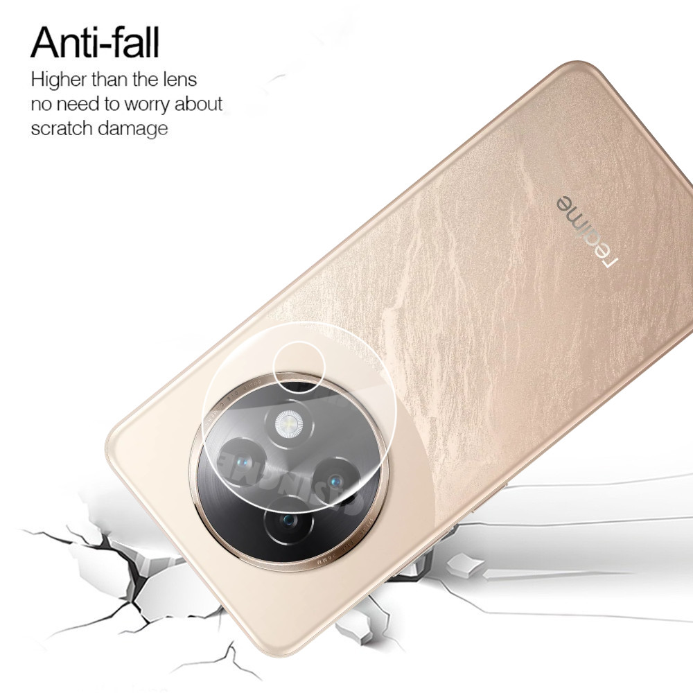 Bảo vệ ống kính máy ảnh 3D Realme 13 + 5G 2024 cho Realme 13 + Realme13 + Realmi 13 + Pro Plus 13Plus 13x 4G 5G 2024 Kính cường lực trong suốt Bảo vệ Camera sau
