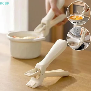 Bát ăn mới Kẹp chống trượt Kẹp silicon chống bỏng Giá đỡ kẹp bát bếp [BK]