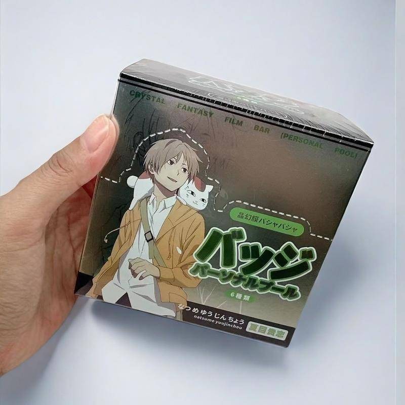 Bộ huy hiệu Book of Friends của Natsume – Ghim nút 58mm kèm thẻ Acrylic, có Naruto Takashi và Madara