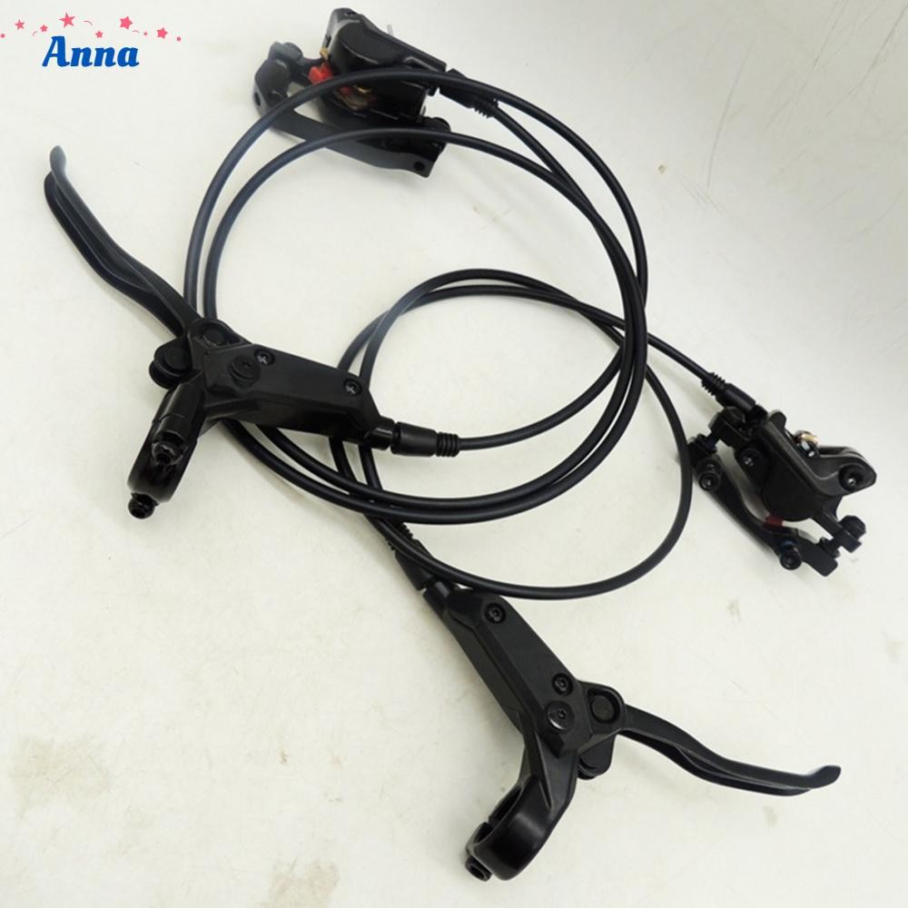 【Anna】Ready to Install Mountain Bike Hydraulic Disc Brakes Set in Black