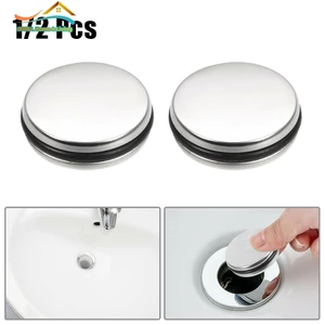 Chậu tắm bồn rửa 35mm Chất thải dễ dàng nhấp vào Khóa cắm đẩy bằng thép không gỉ