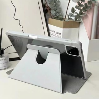 720 ° Ốp Lưng Acrylic Xoay Cho Redmi Pad Pro 5G 12.1 SE 8.7 11 Xiaomi Pad Poco Pad 5G 12.1 5 6 7 Pro Bao Da Có Khe Cắm Bút