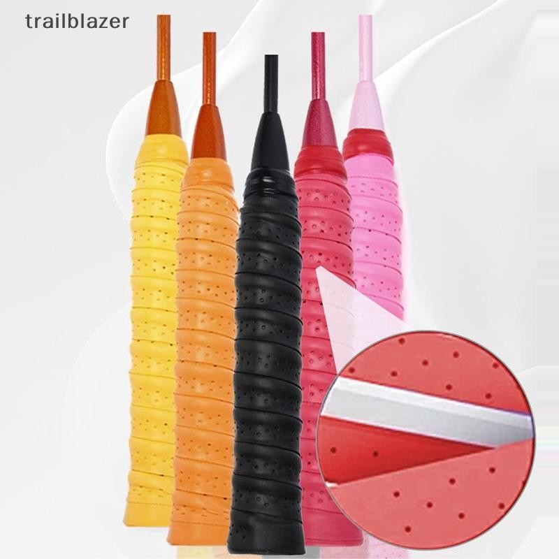 Trailblazer Vợt Cầu Lông Sweatband Siêu thấm Chống Trơn Trượt Thoáng Khí Dây Buộc Cho Tennis Cầu Lông Cần Câu Băng Thay Thế Mồ Hôi Ban Nhạc Mới