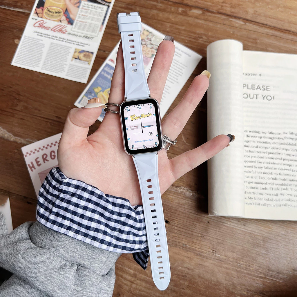 Dây đeo đồng hồ silicon thể thao Samsung Galaxy Fit 3 Dây đeo đồng hồ thông minh Samsung Galaxy Fit3 Dây đeo đồng hồ thông minh Samsung Fit 3 Phụ kiện Vòng tay nam nữ