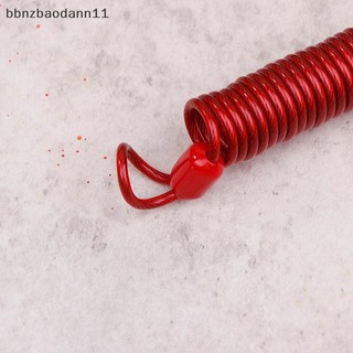 [BBNZDD] 100CM Khóa đĩa phanh xe máy Xe tay ga Nhắc nhở cáp lò xo Túi dây chống trộm Bảo vệ cáp Khóa báo động BVAH
