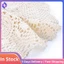 Khăn Trải Bàn Móc Vuông Bàn Giáng Sinh Ren Bàn Bao Da Doilies Cho Đồ Nội Thất Trang Trí Màu Be 15.7Inch