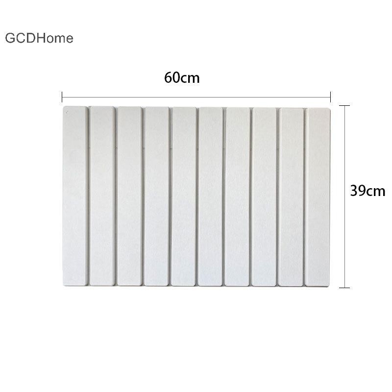 Gcdhome Đá Món Ăn Sấy Thảm Siêu Thấm Hút Diatomaceous Sấy Thảm Có Thể Gập Lại Đá Đĩa Thảm Nhà Bếp Mặt Bàn Crockery Thảm HOT