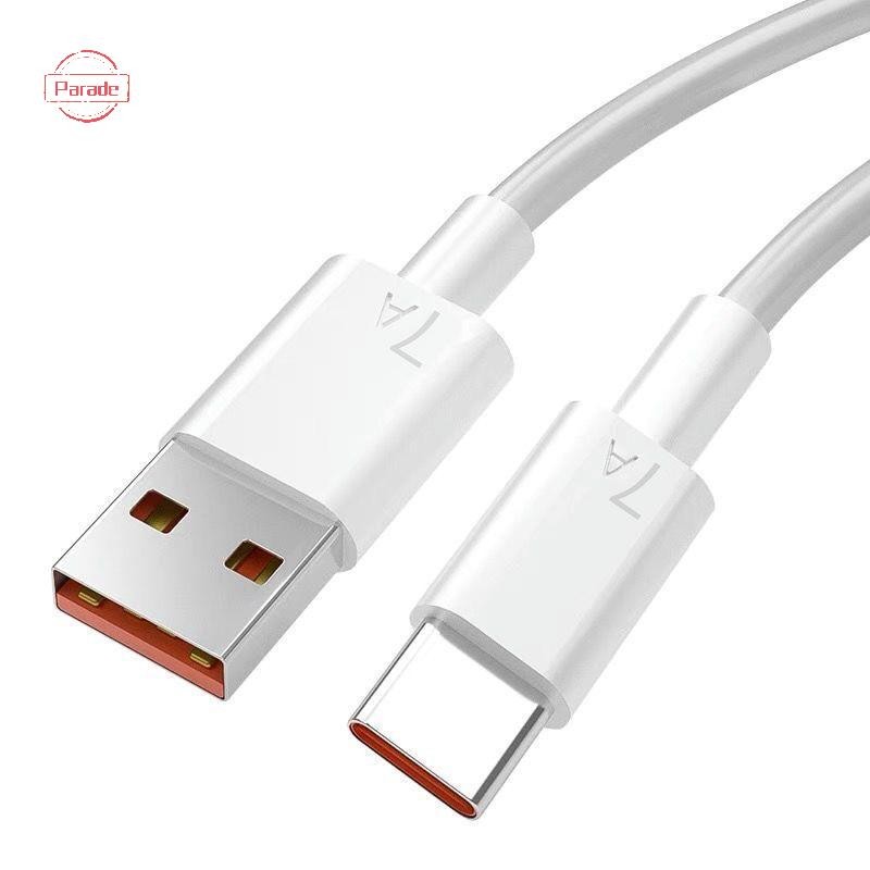 Cáp USB Parade 7A 100W Type C Cáp sạc siêu nhanh cho Huawei mate40Pro nova9 VN