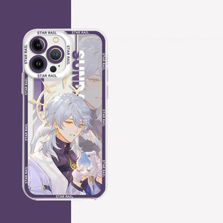 Ốp Điện Thoại Chủ Nhật Honkai Star Rail Cho IPhone 16 14 15 Pro Max X XS XR 14Plus 16Pro 16ProMax Vỏ TPU Trong Suốt Thời Trang Thoáng Mát Chống Rơi Vỏ Điện Thoại Bảo Vệ Toàn Diện