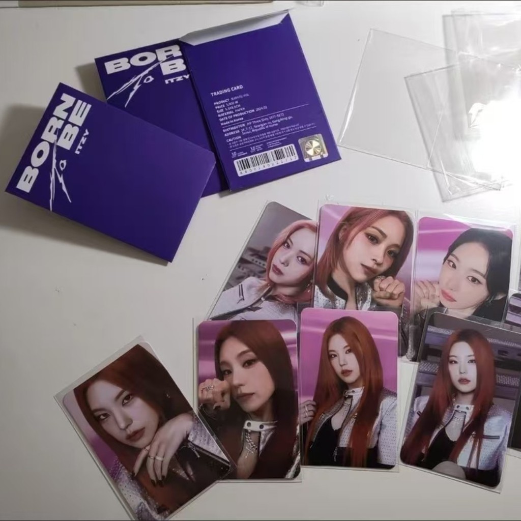 ITZY Chuyến lưu diễn thế giới thứ 2 Sinh ra để trở thành MD Thẻ giao dịch Photocard Yeji Ryujin