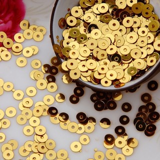 Phụ kiện quần áo phụ kiện DIY hạt gạo sequin 4mm Túi vật liệu thủ công diy phụ kiện thủ công 2OQE