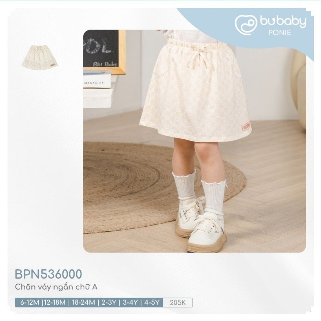 [BU Baby] (6M-5Y) Chân váy ngắn chữ A - Ponie BPN536000 | Quần áo ...