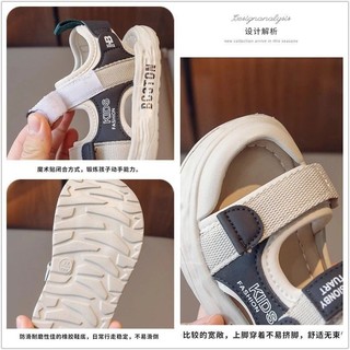 Sandal Thể Thao Bé Trai Mùa Hè – Đế Dày Chống Trượt, Đi Biển Phong Cách Hàn Quốc