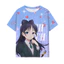 YB1 Phù Thủy Đồng Hồ Otogi Morihito Kazamatsuri Kanshi Cosplay Vải Áo Thun Anime Tay Ngắn Top BY1