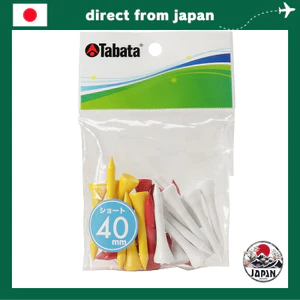 Tabata Pro Slim Short Wooden Golf Tees – Tee golf gỗ ngắn bền cho cú đánh bằng gậy sắt & fairway