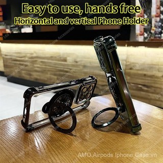 Xiaomi 14t Pro Ốp Xiaomi 14t Chống sốc với Vỏ máy ảnh Ốp điện thoại mềm có Giá đỡ xoay con quay căng thẳng giá đỡ túi khí dày