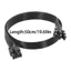 Treeling Performances PCIE 50cm 8Pin đến 6 + 2 Pin Cáp nguồn GPU cho mô-đun PSU