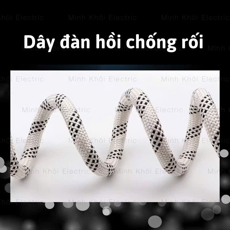 Dây bàn ủi Tiến Thành lõi đồng dài 2 mét 2000w,dây nguồn bàn ủi,dây bàn là,dây nguồn bàn là,dây điện nguồn bàn là