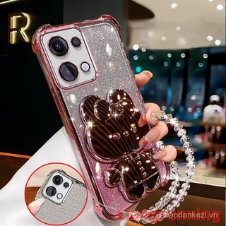 Ốp cho Oppo RENO 13 Pro 5g ren13 ren13f 13F 5g 2024 Ốp điện thoại Ốp mềm Vỏ chống sốc Gương trang điểm hình thỏ thẩm mỹ thiết kế mới có dây đeo sjsftuzj02