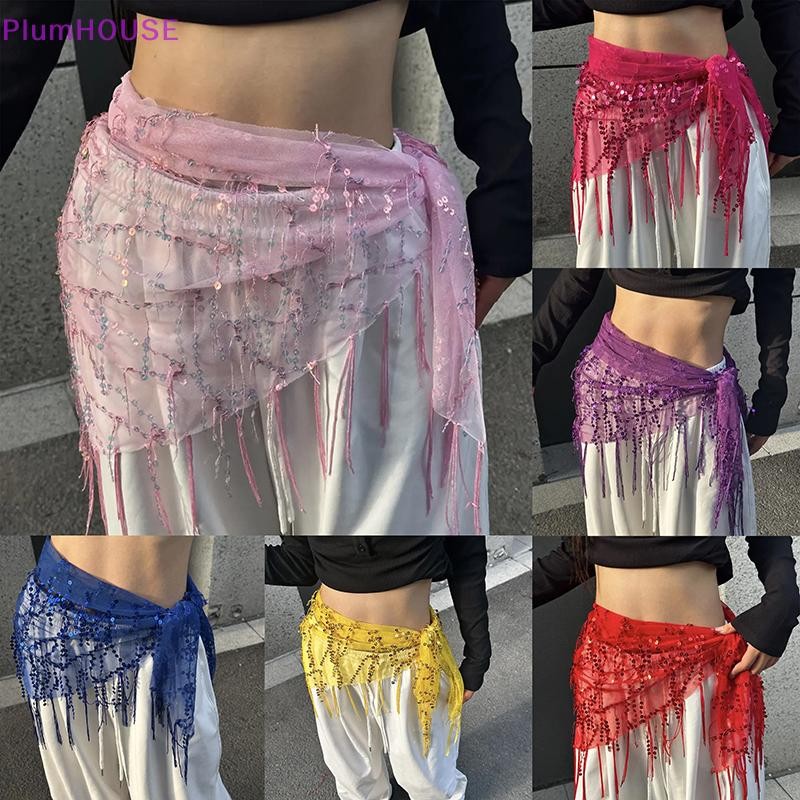 Plumhouse Đa Năng Bụng Khiêu Vũ Eo Dây Xích sel Tam Giác Khăn Thắt Lưng Jazz Khiêu Vũ Phụ Kiện Ấn Độ Khiêu Vũ Ngày Lễ Fart Rèm VN