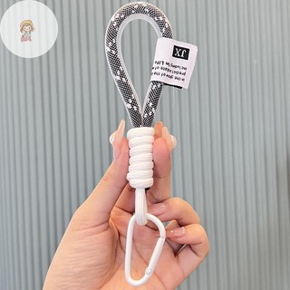 TWE Dây Màu Huỳnh Quang Dây Đeo Điện Thoại Lưới Landyard Cho Túi Dải Keycord Quần Phụ Kiện Móc Khóa VN