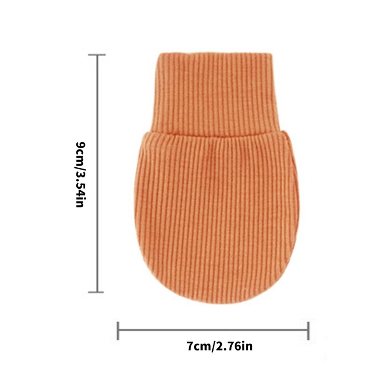 DASBSUG Co Giãn Cổ Tay Chống Trầy Xước Găng Tay Tập Đi Cho Bé Trai Bé Gái 0-12 Tháng Cotton Găng Tay Bé Thoáng Khí Gl