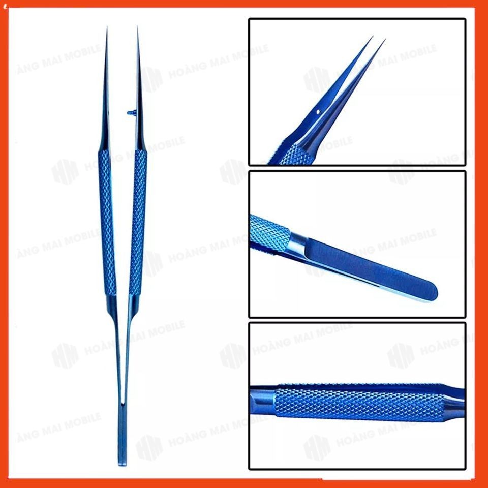 Nhíp panh titan dùng kẹp nối dây, gắp linh kiện