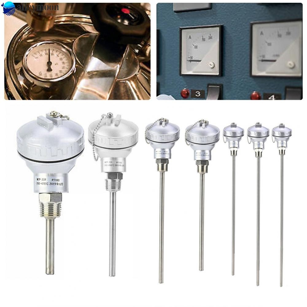 Đầu dò cảm biến nhiệt độ RTD PT100 Phát hiện nhiệt độ đáng tin cậy Màu bạc