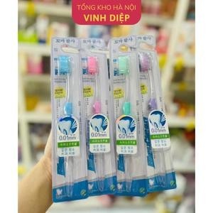 Combo 1 Hộp Nhựa 45 Chiếc Bàn Chải Đánh Răng Hàn Quốc Cực Mền Chống Ê Buốt