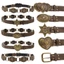 Thắt lưng DUSKGLOW Thắt lưng Cinch, Grommet Da PU Vintage Đinh tán Thắt lưng, Thời trang rộng Gothic Steampunk Y2k Thắt lưng Nữ Nữ Nữ